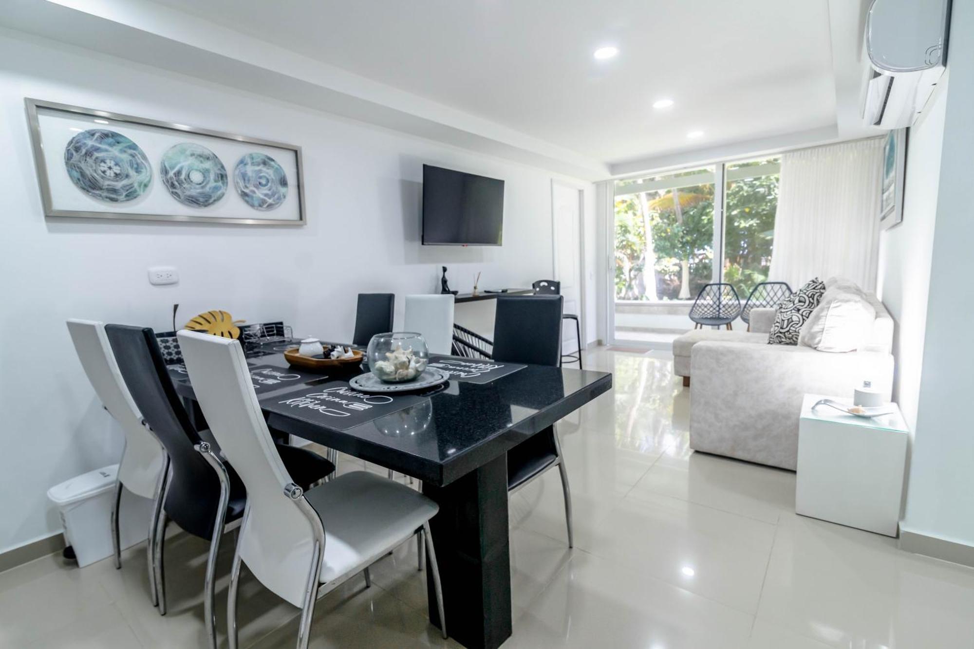 Apartamento Unik Cartagena Edificio Faro Tequendama Bagian luar foto