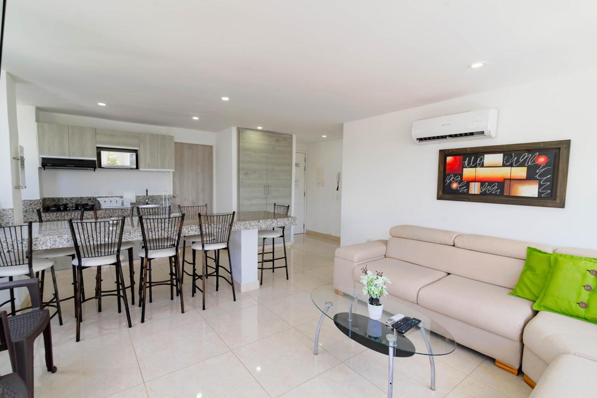 Apartamento Unik Cartagena Edificio Faro Tequendama Bagian luar foto
