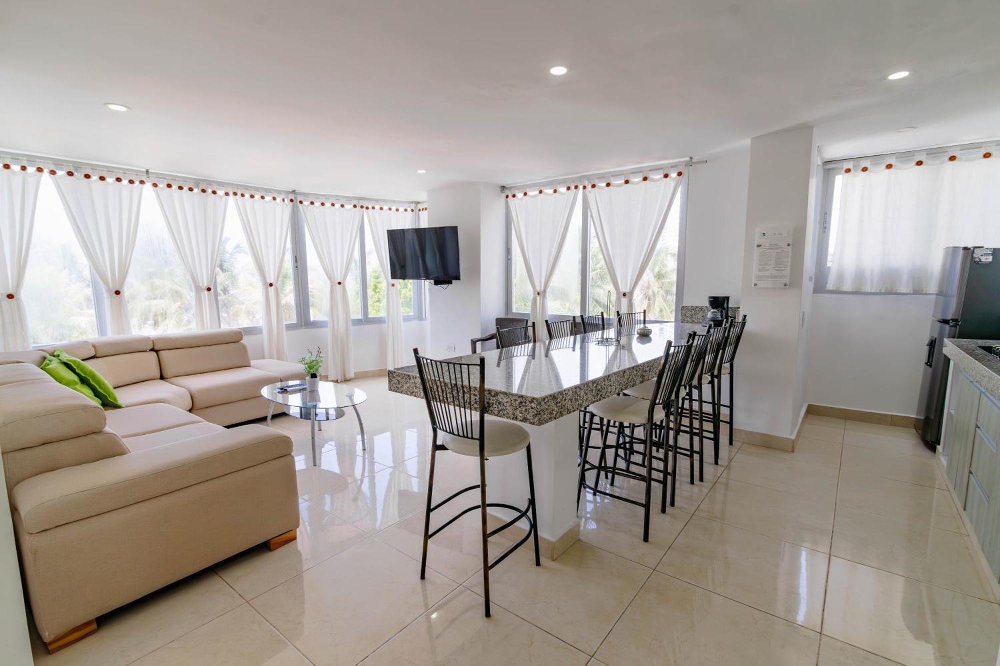 Apartamento Unik Cartagena Edificio Faro Tequendama Bagian luar foto